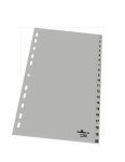 Durable 6522-10 Numerischer Registerindex Polypropylen...