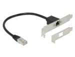 DELOCK Netzwerk Verlängerungskabel RJ45 Cat.5e 30cm