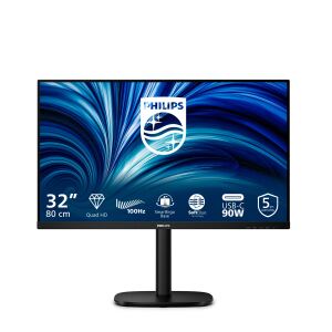 Philips 32B2U3601/00 Computerbildschirm 80 cm (31.5") 2560 x 1440 Pixel Quad HD LCD Schwarz