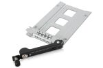 Icy Dock MB492TKL-B Hard Drive Backplane 2.5" Carrier Panel Schwarz, Silber