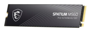 MSI Spatium M560 PCIE 5.0 NVME M.2 2 TB PCI Express 5.0 3D NAND