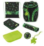 Herlitz SoftLight Plus Greenline Explorer Schulranzen-Set...