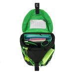 Herlitz SoftLight Plus Greenline Explorer Schulranzen-Set Junge Polyester Schwarz, Grün