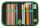 Herlitz SoftLight Plus Greenline Explorer Schulranzen-Set Junge Polyester Schwarz, Grün