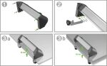 Brennenstuhl 1391040600 Verlängerungskabel 3 m 6 AC-Ausgänge Drinnen Schwarz, Silber