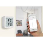 LogiLink SC0116 Hygrometer/Psychrometer Drinnen Elektronisches Hygrometer Weiß