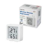 LogiLink SC0116 Hygrometer/Psychrometer Drinnen Elektronisches Hygrometer Weiß