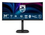 Philips 3000 series 34B2U3600C/00 Computerbildschirm 86,4 cm (34") 3440 x 1440 Pixel Wide Quad HD LCD Schwarz
