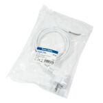 Logilink Netzkabel CEE7/7 Stecker 90°of. Kabelende 1,5m W