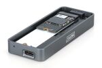 Digitus DA-71157 Speicherlaufwerksgehäuse SSD-Gehäuse Schwarz M.2