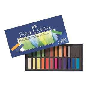 Faber-Castell 128224 Farbstift Trockenpastell Mehrfarbig 24 Stück(e)