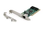 Digitus Single Port Gigabit Ethernet Netzwerkkarte, RJ45, PCI, Realtek Chipsatz