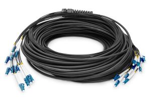 DIGITUS LWL Patchkabel LC->UPC 75m Vorkonfektioniert OS2 12