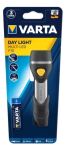 Varta Day Light Multi LED F10 Aluminium, Schwarz Schlüsselanhänger-Blinklicht