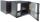 Intellinet 19" Wandverteiler mit Schwenkrahmen, 9 HE, 460 (H) x 540 (B) x 600 (T) mm, Flatpack, schwarz