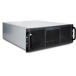 Inter-Tech 4U 40255 Rack Schwarz, Grau