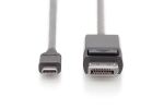 Digitus USB-C 3.2 Gen2 Adapter- / Konverterkabel, USB-C - DP