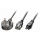 Lindy 30374 Stromkabel Schwarz 2,5 m Netzstecker Typ G C13 coupler + C5 coupler