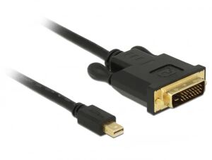DeLOCK 83988 Videokabel-Adapter 1 m Mini DisplayPort DVI-D Schwarz