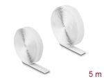 DELOCK Klettband,Haft- und Flauschband L 5 m x B 20 mm...
