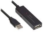 Alcasa GC-M0134 USB Kabel USB 2.0 20 m USB A 0,48 Gbit/s Schwarz