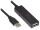Alcasa GC-M0134 USB Kabel USB 2.0 20 m USB A 0,48 Gbit/s Schwarz