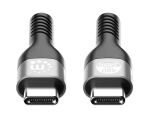 Manhattan 356367 USB Kabel USB 2.0 2 m USB C 0,48 Gbit/s 240 W Schwarz