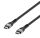 Manhattan 356367 USB Kabel USB 2.0 2 m USB C 0,48 Gbit/s 240 W Schwarz