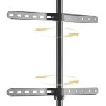 Techly ICA-TR18SAM TV-Halterung 165,1 cm (65") Walnuss
