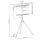 Techly ICA-TR18SAM TV-Halterung 165,1 cm (65") Walnuss