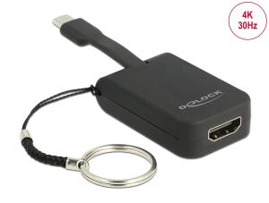 DELOCK Adapter USB C -> HDMI Schlüsselanhänger