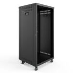Digitus Universal 19-Zoll Equipment Rack mit Rollen, 21HE