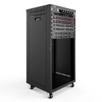 Digitus Universal 19-Zoll Equipment Rack mit Rollen, 21HE