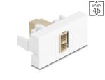 DELOCK Easy 45 Modul LC Duplex Bu > LC Duplex Bu...