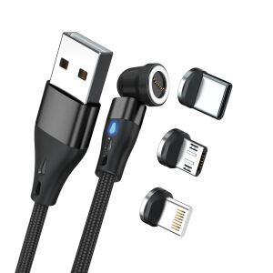 RealPower MagneticCharge3 USB Kabel 1 m USB A Schwarz