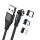 RealPower MagneticCharge3 USB Kabel 1 m USB A Schwarz
