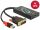 DeLOCK 0.3m, DVI 24+1 + USB-A/Displayport 20p 0,3 m DVI-D + USB HDMI Schwarz