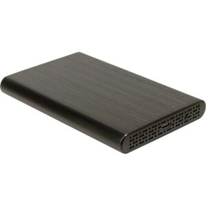 Inter-Tech 88884122 Speicherlaufwerksgehäuse HDD-Gehäuse Schwarz 2.5"