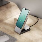ALOGIC MSCDD Ladegerät für Mobilgeräte Kopfhörer, Smartphone Schwarz USB Kabelloses Aufladen Schnellladung Drinnen