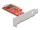 DeLOCK PCI Express x4 Karte zu 1 x intern OCuLink SFF-8612 - Low Profile Formfaktor