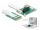 DELOCK Konverter Mini PCIe St > PCI Express x1 Slot