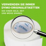 DYMO Etikettendrucker LabelWriter 550 Turbo | Beschriftungsgerät mit Hochgeschwindigkeits-Thermodirektdruck | automatische Etikettenerkennung | druckt mit USB-/LAN-Anschluss | EU-Stecker