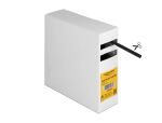 DELOCK Schrumpfschlauch Box, Innenkleber 5m x 4,8mm schwarz