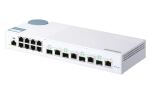 QNAP QSW-M408-4C Netzwerk-Switch Managed L2 Gigabit Ethernet (10/100/1000) Weiß