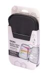 TROIKA BLACK TECH TRAVELLER Personal Organizer Polyester, Polyurethan (PU), Plane Schwarz