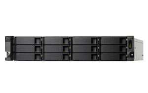 QNAP TL-R1200C-RP Speicherlaufwerksgehäuse HDD / SSD-Gehäuse Schwarz, Grau 2.5/3.5"