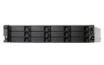 QNAP TL-R1200C-RP Speicherlaufwerksgehäuse HDD / SSD-Gehäuse Schwarz, Grau 2.5/3.5"