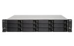 QNAP TL-R1200C-RP Speicherlaufwerksgehäuse HDD / SSD-Gehäuse Schwarz, Grau 2.5/3.5"