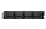 QNAP TL-R1200C-RP Speicherlaufwerksgehäuse HDD / SSD-Gehäuse Schwarz, Grau 2.5/3.5"