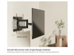 Equip 43"-100" Full Motion TV Wandhalterung